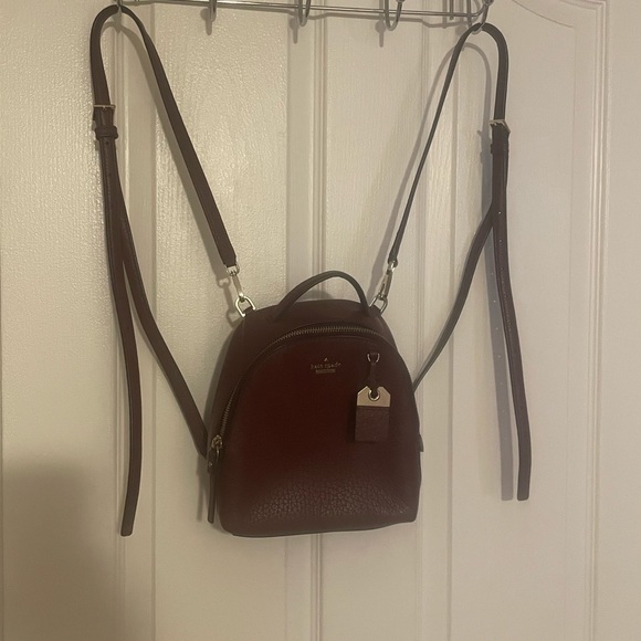 kate spade mini caden backpack New York Carter Leather Convertible (Black): Buy Online at Best Price in UAE The Kate Spade Chelsea The Little Better Nylon Mini Backpack in black with a playful apple print is a cute and practical accessory Kate Spade Backpack | Mercari